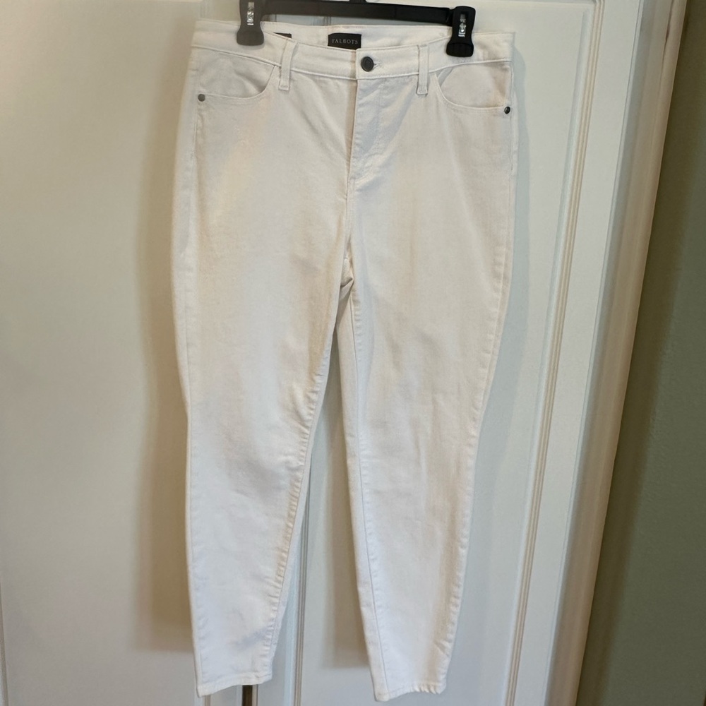 Talbots White Jeggings, size 10P
